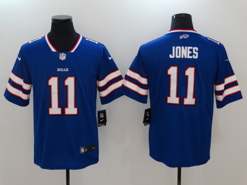 Men's Buffalo Bills Zay Jones #11 Blue Jersey Men's Buffalo Bills Zay Jones #11 Blue Jersey